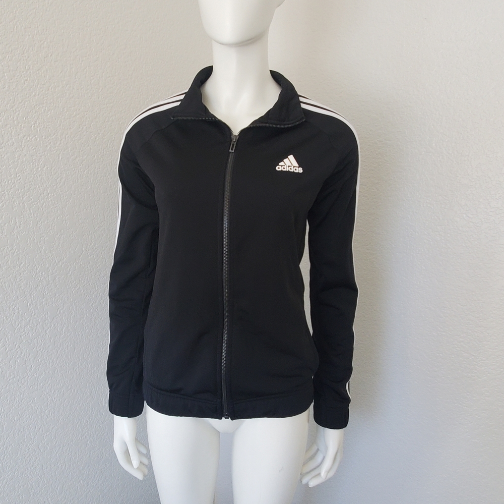 Adidas black and white Sweater